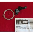 Shimano 200GS SL-M201 SIS Daumenschalthebel, Shifter, 7-fach, rechts, inkl. Schaltzug/Endkappe, NEU