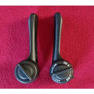 Suntour Accushift Plus Rennrad Schalthebel, 2/6-fach, schwarz, NEU