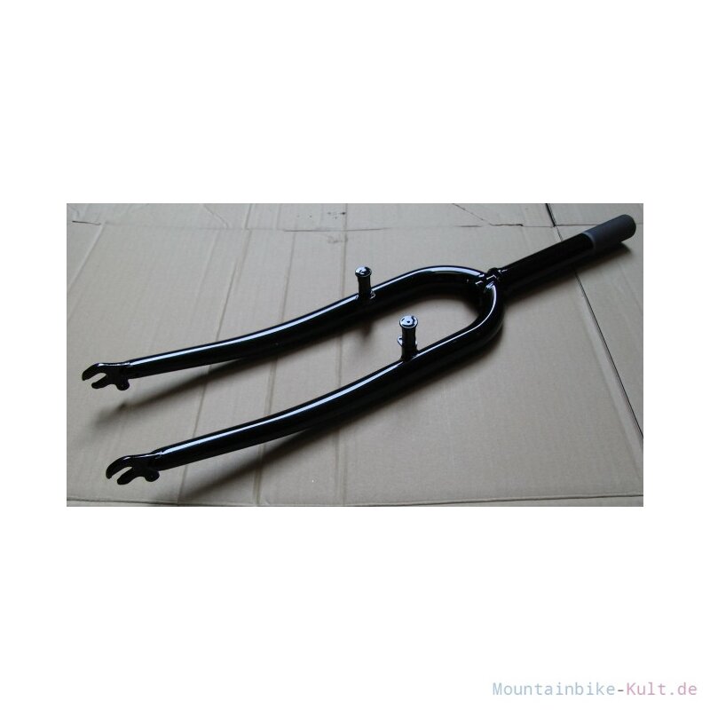 Forcella Springer Tedd Cycle STRETTA Nera Lunga 26" (66 Cm - Foto 13