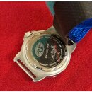 Animal W002S Damen Surferuhr / Extremsport-Uhr, drehbare Lünette, Wasserdicht, Klettband, Japan-Uhrwerk, blau, NEU