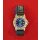 Animal W002S Damen Surferuhr / Extremsport-Uhr, drehbare Lünette, Wasserdicht, Klettband, Japan-Uhrwerk, blau, NEU