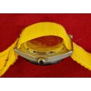 Animal Competition Surferuhr / Extremsport-Uhr, drehbare Lünette, Wasserdicht, Klettband, Japan-Uhrwerk, gelb, NEU
