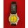 Animal W002S Damen Surferuhr / Extremsport-Uhr, drehbare Lünette, Wasserdicht, Klettband, Japan-Uhrwerk, gelb, NEU