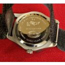 Animal W005 Series Surferuhr / Extremsport-Uhr, drehbare Lünette, Wasserdicht, Klettband, Japan-Uhrwerk, gelb, NEU