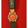 Animal W003 Series Surferuhr / Extremsport-Uhr, drehbare Lünette, Wasserdicht, Klettband, Japan-Uhrwerk, rot, NEU