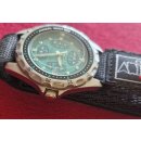 Animal W001 Series Surferuhr / Extremsport-Uhr, drehbare Lünette, Wasserdicht, Klettband, Japan-Uhrwerk, türkis, NEU