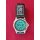 Animal W003 Series Surferuhr / Extremsport-Uhr, drehbare Lünette, Wasserdicht, Klettband, Japan-Uhrwerk, türkis, NEU