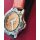 Animal W003 Series Surferuhr / Extremsport-Uhr, drehbare Lünette, Wasserdicht, Klettband, Japan-Uhrwerk, orange, NEU