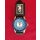 Animal Competition Series Surferuhr / Extremsport-Uhr, drehbare Lünette, Wasserdicht, Klettband, Japan-Uhrwerk, blau, gebraucht
