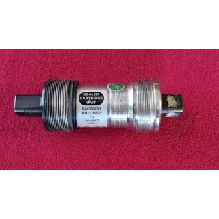 Shimano Deore LX BB-UN52 Innenlager, 110mm, ital. 36x24, 70mm, aus Neurad