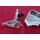 Shimano Deore LX FD-M571 Umwerfer, 3/9-fach, 34,9mm, Down-Pull, silber, NEU