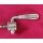 Shimano 600 Arabesque Gold Rennrad Hinterrad Schnellspanner, silber, NEU
