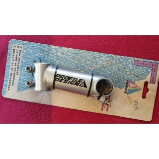 Profile Stahl Rennrad-Vorbau, 1" Ahead, 105mm, titan-finish, NEU