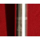 ITM Rennrad-Sattelstütze, 25,4mm, 225mm lang, silber, made in Italy, NEU
