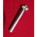ITM Rennrad-Sattelstütze, 25,4mm, 225mm lang, silber, made in Italy, NEU