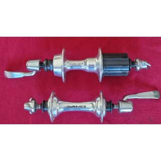Shimano Dura-Ace FH7400 Nabensatz, 8-fach, 36 Loch, inkl. Schnellspanner, 100/130mm Einbaubreite, NEU