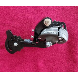 Shimano Altus RD-M370 Schaltwerk, 9-fach, long-cage, grau, NEU