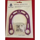 Acor Alu Brakebooster, inkl. Schrauben, purple, NEU
