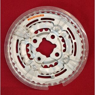 Shimano Kettenblätter mit Schutzring für FC-TS52 Kurbeln, 22/32/42 Zähne, silber, NEU