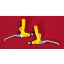 ProMax Bremshebel, für V-Brakes, gelb/silber, NEU