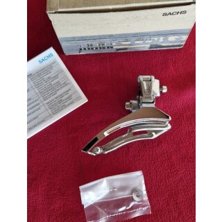 Sachs Quarz Umwerfer, Top-Pull, Anlöt/Direktmontage, NEU in Originalverpackung