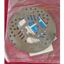 Sachs Powerdisc Alu Bremsscheibe, 160mm, titan-grau, NEU