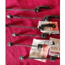 Konvolut aus 3 Paar Shimano Schnellspanner, schwarz, NEU