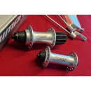 Shimano Deore XT FH-M760 / HB-M760 Nabensatz, 9-fach, 32 Loch, silber, inkl. Schnellspanner, NEU in Originalverpackung