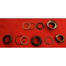 Steuersatz, 1 1/4", geschraubt, schwarz, NEU