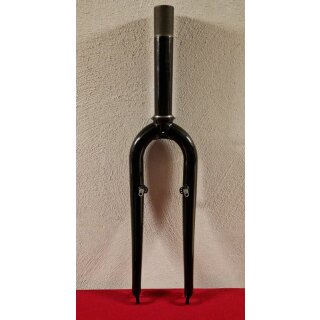 Big Fork Starrgabel, CrMo, 1 1/4" Gewindeschaft, 165mm Schaftlänge, schwarz, NEU