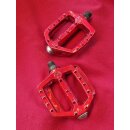 Eternity Plattform Pedale, 9/16" Gewinde, rot, aus Neurad