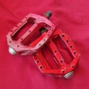 Eternity Plattform Pedale, 9/16" Gewinde, rot, aus Neurad