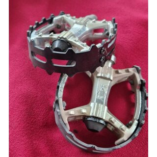 Bärentatzen Pedale im BMX Style wie Suntour, 9/16" Gewinde, schwarz, NEU