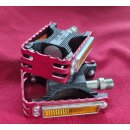 TTK Pedale im BMX-Style, Alu-Käfig, 9/16" Gewinde, rot, NEU