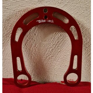 Bike-Tech Brakebooster, alloy, rot eloxiert, made in Germany, gebraucht