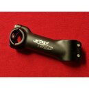 X-Tasy High Cover Vorbau, 1 1/8“ Ahead (mit 1" Adapter), 100mm, 15°, schwarz matt, NEU