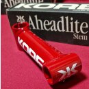 Kore Aheadlite MTB Vorbau, 1 1/8" Ahead, 150mm, 0°, rot, NEU, OVP