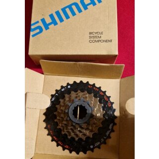 Shimano CS-HG30 Kassette, 8-fach, 11-32 Zähne, HG, schwarz, NEU