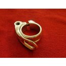 Promax Alu Sattelklemme inkl. Schnellspanner, silber,...