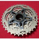 Shimano XTR CS-M970 Titan Kassette, 9-fach, 11-34, wenig KM