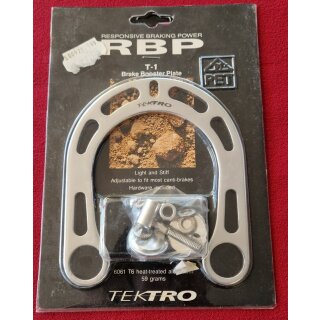 Tektro RBP T-1 Brakebooster inkl. Schrauben, silber, NEU