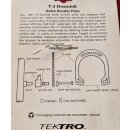 Tektro RBP T-3 Downhill Brakebooster, cnc-gefräßt, silber, inkl. Schrauben, NEU