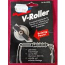 Mounty Special V-Roller Umlenkrolle für V-Brakes, Alu, Industrielager, schwarz/silber, NEU