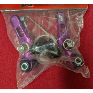 Dia Compe 987 Cantileverbremsen, Paar, inkl. Beläge usw, purple, made in Japan, NEU