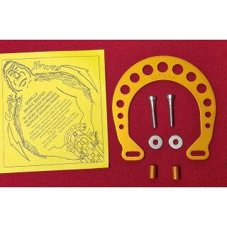 Gorilla CNC Brakebooster, inkl. Schrauben, made in USA, orange, NEU