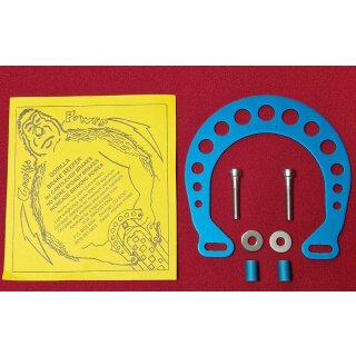 Gorilla CNC Brakebooster, inkl. Schrauben, made in USA, blau, NEU