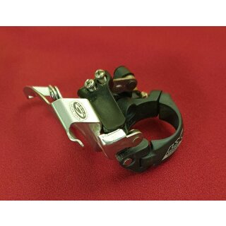 Shimano Deore LX FD-M570 Umwerfer, 28,6mm, Top-Pull, Top-Swing, blaugrau, NEU