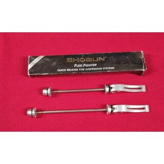 Shogun Flex Fighter, Alu mit CrMo-Achse, vorne+hinten, silber, NEU, OVP
