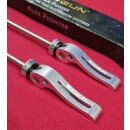 Shogun Flex Fighter, Alu mit CrMo-Achse, vorne+hinten, silber, NEU, OVP