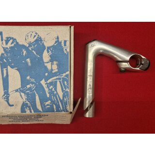 ITM Open 800 Rennrad Vorbau, 1", 90mm, 25,8mm Lenkerklemmung, made in Italy, silber, NEU, OVP